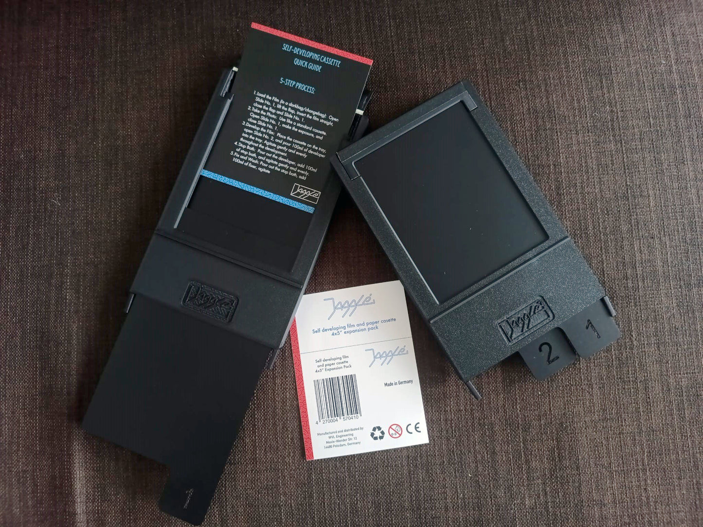 Self Developing Cassette 4x5