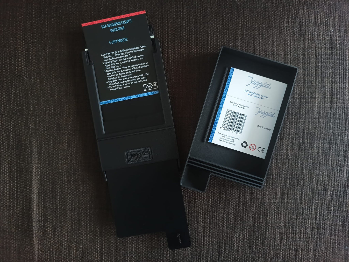 Self Developing Cassette 4x5